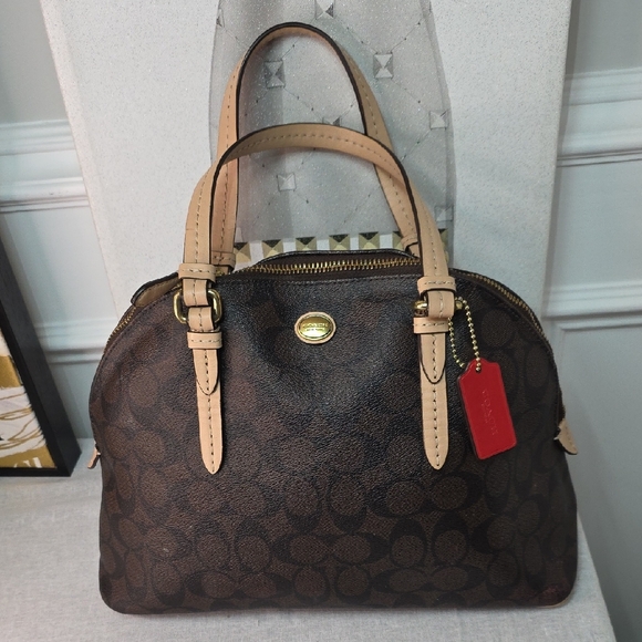 Coach Handbags - Coach Peyton Cora Domed Bag